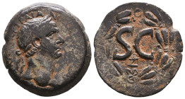 Roman Provincial Coins, Trajan. AD 98-117. Ae Reference: Condition: Very Fine

 Weight: 11,4 Diameter: 28,7