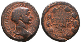 Roman Provincial Coins, Trajan. AD 98-117. Ae Reference: Condition: Very Fine

 Weight: 13,2 Diameter: 26,2