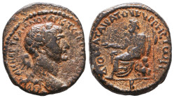Roman Provincial Coins, Trajan. AD 98-117. Ae Reference: Condition: Very Fine

 Weight: 11,8 Diameter: 26,3