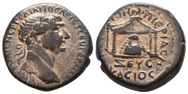 Roman Provincial Coins, Trajan. AD 98-117. Ae Reference: Condition: Very Fine
...