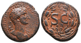 Roman Provincial Coins, Hadrian. AD 117-138. Ae Reference: Condition: Very Fine

 Weight: 18,4 Diameter: 28,6
