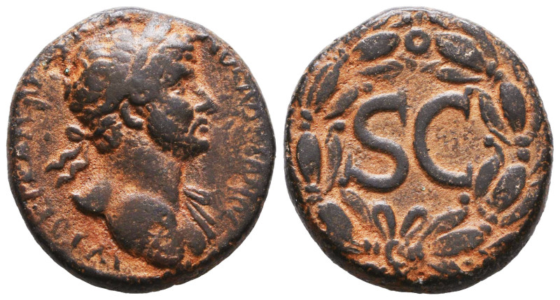 Roman Provincial Coins, Hadrian. AD 117-138. Ae Reference: Condition: Very Fine...