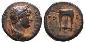 Roman Provincial Coins, Hadrian. AD 117-138. Ae Reference: Condition: Very Fine

 Weight: 4,8 Diameter: 17,2