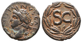 Roman Provincial Coins, Domitian. AD 81-96. Ae Reference: Condition: Very Fine

 Weight: 6,5 Diameter: 21,1
