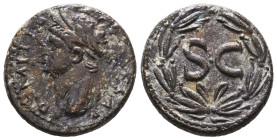 Roman Provincial Coins, Domitian. AD 81-96. Ae Reference: Condition: Very Fine

 Weight: 8,6 Diameter: 22,5