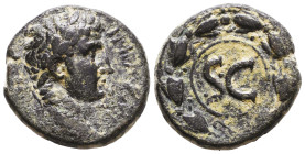 Roman Provincial Coins, Augustus (27 BC-AD 14). Ae Reference: Condition: Very Fine

 Weight: 12,8 Diameter:25