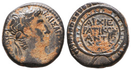 Roman Provincial Coins, Augustus (27 BC-AD 14). Ae Reference: Condition: Very Fine

 Weight: 9,2 Diameter: 21,8