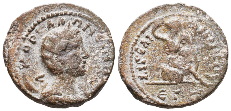 Roman Provincial Coins. Ae Reference: Condition: Very Fine

 Weight: 10,2 Diam...