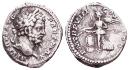 Septimius Severus. A.D. 193-211. AR denarius Reference: Condition: Very Fine

 Weight: 3 Diameter: 18,4
