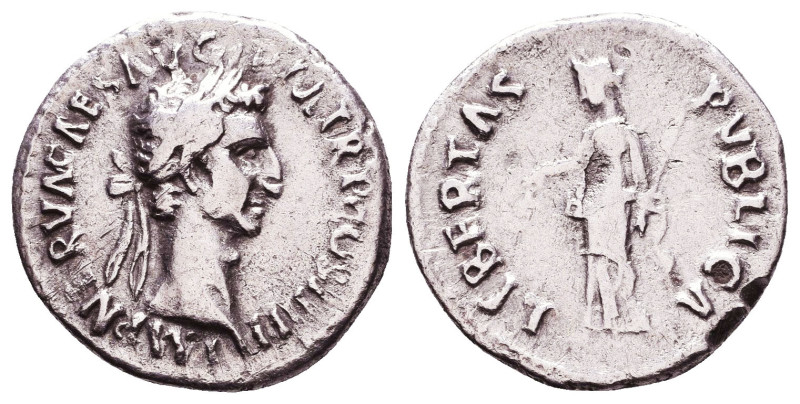 Nerva. A.D. 96-98. AR denarius Reference: Condition: Very Fine

 Weight: 2,9 D...