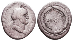 Vespasian. A.D. 69-79. AR denarius Reference: Condition: Very Fine

 Weight: 2,9 Diameter: 17,5