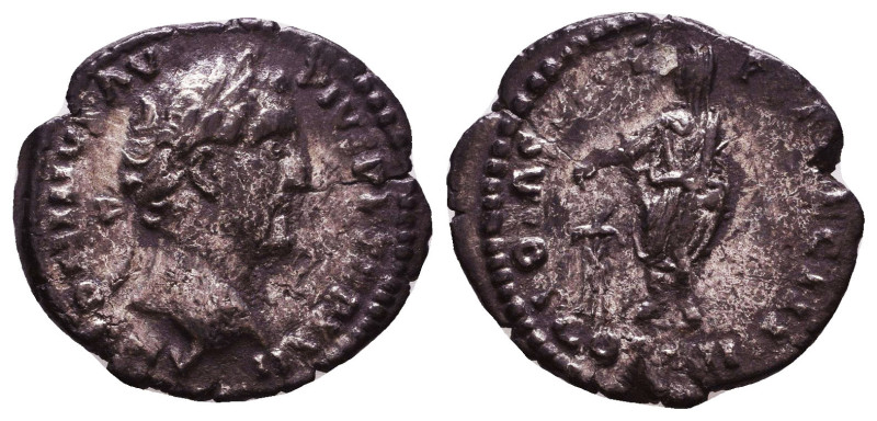 Antoninus Pius. Died A.D. 161. AR denarius Reference: Condition: Very Fine

 W...