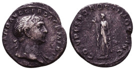 Trajan. A.D. 98-117. AR denarius Reference: Condition: Very Fine

 Weight: 2,5 Diameter: 18,1