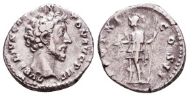 Marcus Aurelius. A.D. 161-180. AR denarius Reference: Condition: Very Fine

 Weight: 3,5 Diameter: 16,7