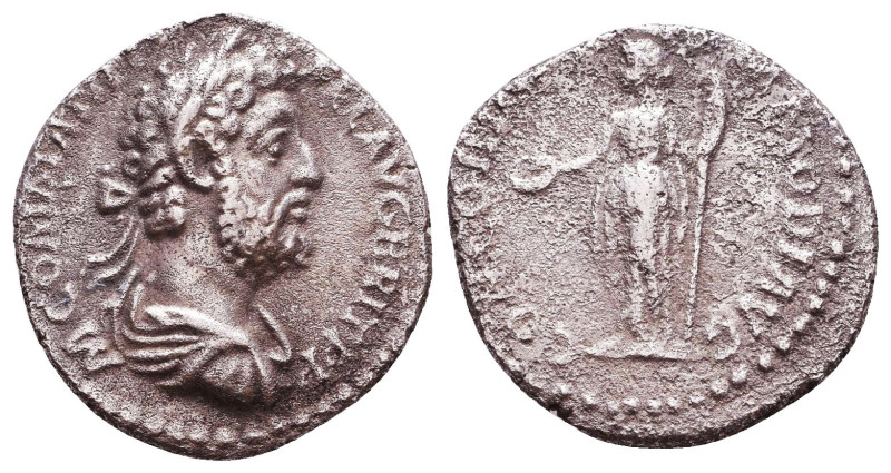 Commodus. A.D. 177-192. AR denarius Reference: Condition: Very Fine

 Weight: ...