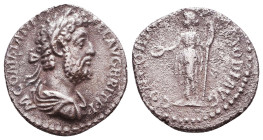 Commodus. A.D. 177-192. AR denarius Reference: Condition: Very Fine

 Weight: 3,3 Diameter: 18,6