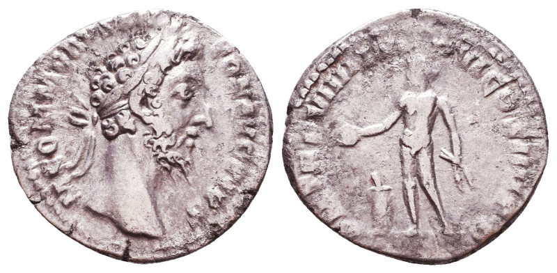 Commodus. A.D. 177-192. AR denarius Reference: Condition: Very Fine

 Weight: ...