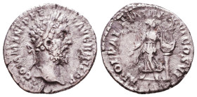 Commodus. A.D. 177-192. AR denarius Reference: Condition: Very Fine

 Weight: 3 Diameter:17,3
