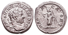 Caracalla. A.D. 198-217. AR denarius Reference: Condition: Very Fine

 Weight: 2,7 gr Diameter: 19,4 mm