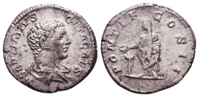 Geta. A.D. 209-212. AR denarius Reference: Condition: Very Fine

 Weight: 2,3 gr Diameter: 18,5 mm