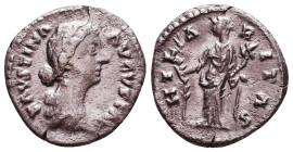 Faustina II. Augusta, A.D. 147-175. AR denarius Reference: Condition: Very Fine

 Weight: 3,2 gr Diameter: 18,4 mm
