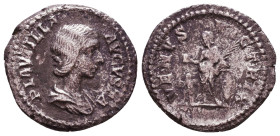 Plautilla. Augusta, A.D. 202-205. AR denarius Reference: Condition: Very Fine

 Weight: 3 gr Diameter: 20 mm