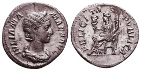 Julia Mamaea. Augusta, A.D. 222-235. AR denarius Reference: Condition: Very Fine

 Weight: 2,6 gr Diameter: 19,3 mm