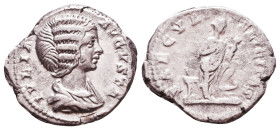 Julia Domna. Augusta, A.D. 193-217. AR denarius Reference: Condition: Very Fine

 Weight: 3,5 gr Diameter: 19,7 mm