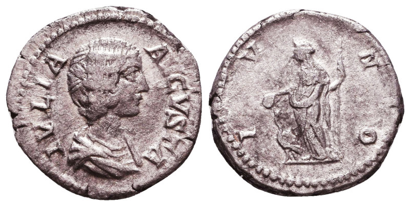 Julia Domna. Augusta, A.D. 193-217. AR denarius Reference: Condition: Very Fine...