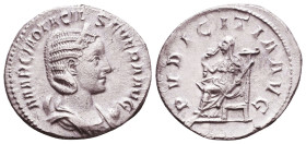 Otacilia Severa. Augusta, A.D. 244-249. AR antoninianus Reference: Condition: Very Fine

 Weight: 4,4 gr Diameter: 22 mm