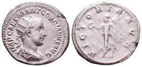 Gordian III. A.D. 238-244. AR antoninianus Reference: Condition: Very Fine

 Weight: 4,3 gr Diameter: 23 mm