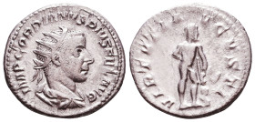 Gordian III. A.D. 238-244. AR antoninianus Reference: Condition: Very Fine

 Weight: 4,4 gr Diameter: 22,4 mm