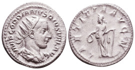 Gordian III. A.D. 238-244. AR antoninianus Reference: Condition: Very Fine

 Weight: 4,5 gr Diameter: 22,5 mm