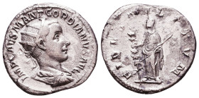 Gordian III. A.D. 238-244. AR antoninianus Reference: Condition: Very Fine

 Weight: 3,8 gr Diameter: 21,2 mm