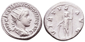 Gordian III. A.D. 238-244. AR antoninianus Reference: Condition: Very Fine

 Weight: 4,6 gr Diameter: 21,6 mm