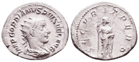 Gordian III. A.D. 238-244. AR antoninianus Reference: Condition: Very Fine

 Weight: 4,3 gr Diameter: 24 mm