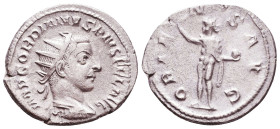 Gordian III. A.D. 238-244. AR antoninianus Reference: Condition: Very Fine

 Weight: 3,7 gr Diameter: 23 mm
