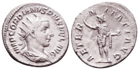 Gordian III. A.D. 238-244. AR antoninianus Reference: Condition: Very Fine

 Weight: 3,7 gr Diameter: 22,5