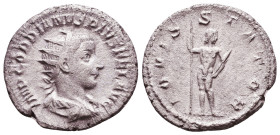 Gordian III. A.D. 238-244. AR antoninianus Reference: Condition: Very Fine

 Weight: 3,9 gr Diameter: 22,2 mm