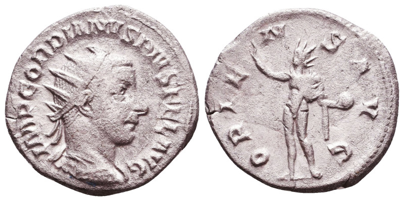 Gordian III. A.D. 238-244. AR antoninianus Reference: Condition: Very Fine

 W...