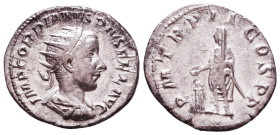 Gordian III. A.D. 238-244. AR antoninianus Reference: Condition: Very Fine

 Weight: 3,4 mm Diameter: 22,2 mm