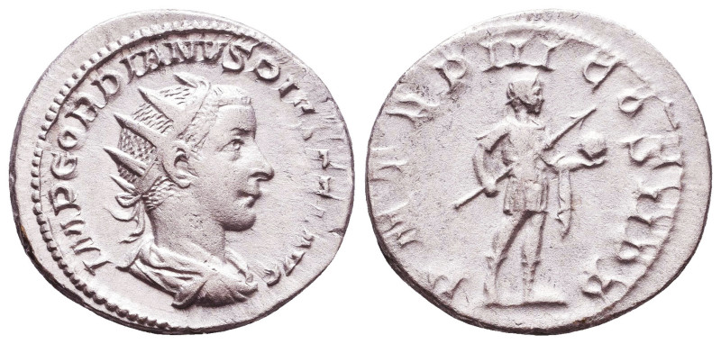 Gordian III. A.D. 238-244. AR antoninianus Reference: Condition: Very Fine

 W...