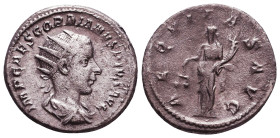 Gordian III. A.D. 238-244. AR antoninianus Reference: Condition: Very Fine

 Weight: 5 gr Diameter: 21,8 mm