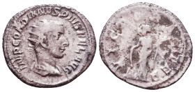 Gordian III. A.D. 238-244. AR antoninianus Reference: Condition: Very Fine

 Weight: 3,7 gr Diameter: 23,5 mm
