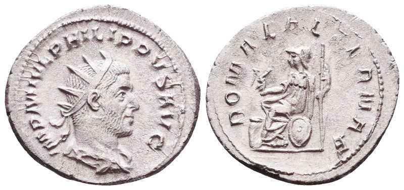 PHILIP. A.D. 244-247. AR antoninianus Reference: Condition: Very Fine

 Weight...