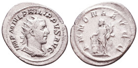 PHILIP. A.D. 244-247. AR antoninianus Reference: Condition: Very Fine

 Weight: 3,9 Diameter: 24,7