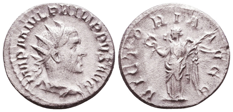 PHILIP. A.D. 244-247. AR antoninianus Reference: Condition: Very Fine

 Weight...