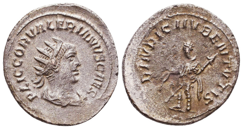 Valerian I. A.D. 253-260. AR antoninianus Reference: Condition: Very Fine

 We...