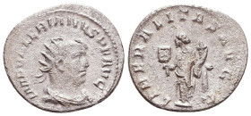 Valerian I. A.D. 253-260. AR antoninianus Reference: Condition: Very Fine

 Weight: 3,4 gr Diameter: 22 mm