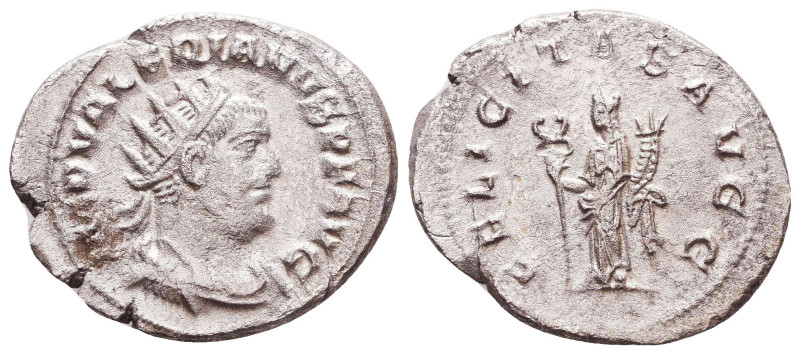 Valerian I. A.D. 253-260. AR antoninianus Reference: Condition: Very Fine

 We...